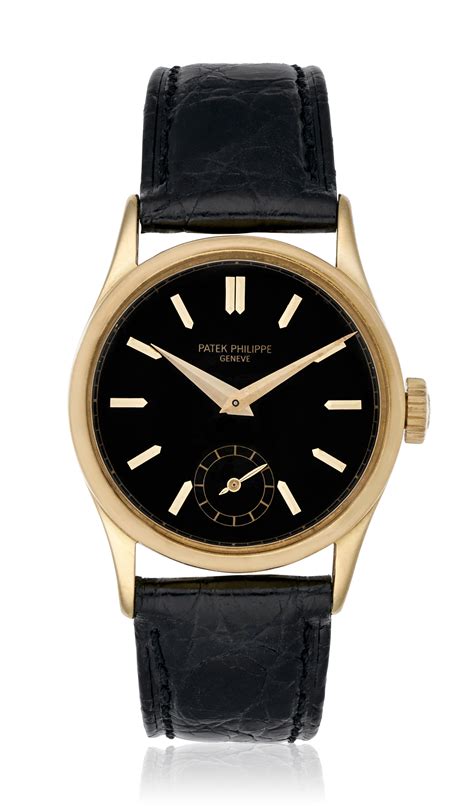 patek philippe calatrava reference 96|Patek Philippe Calatrava black dial.